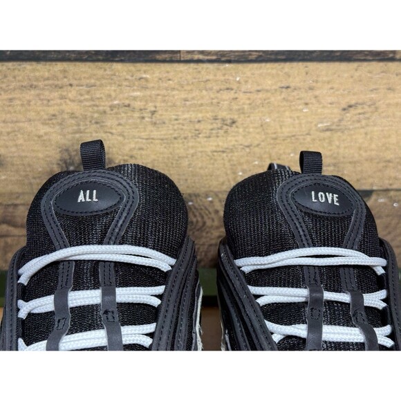?RARE- Nike Air Max 97 Custom “All Love” Black Shoes Universal Peace Positive main image 10